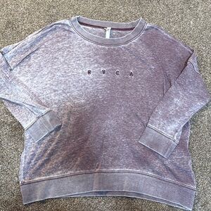 Distressed RVCA sweater